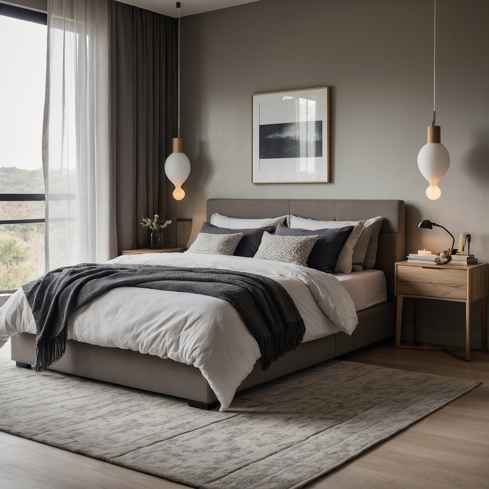 360° Rundgang Immobilie Berlin – Modernes Schlafzimmer